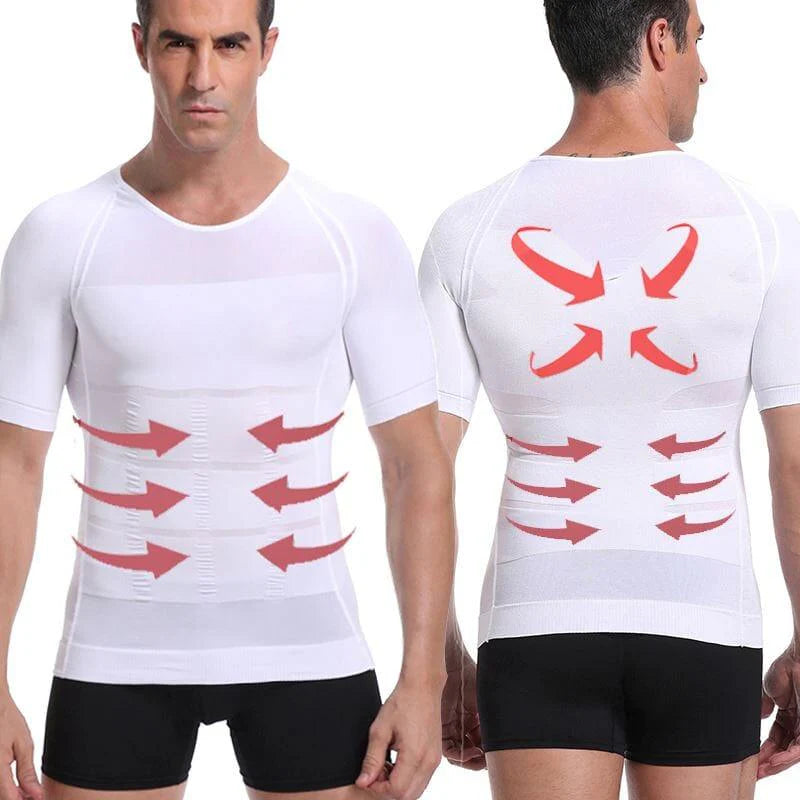 Camiseta De Compressão e Postura - Body Shaper